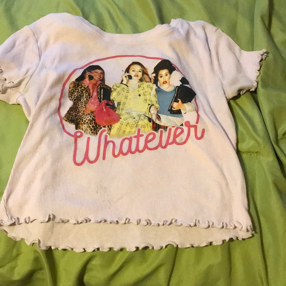 Clueless Crop top pink